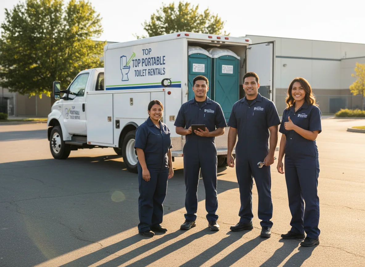 Short Term Porta Potty Rental company in Strong, AR